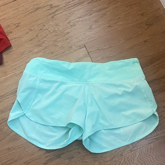 Lululemon Athletica Light Blue Athletic Shorts - Picture 1 of 3